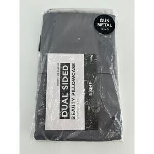 Night Collection Dual Sided Beauty Pillowcase Mulberry Silk/Bamboo King